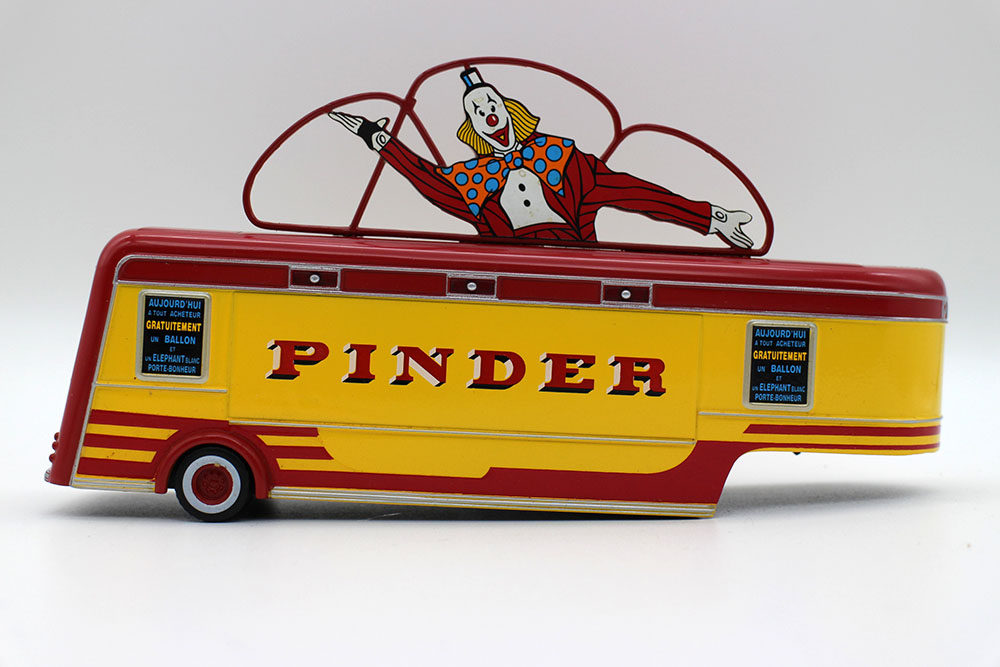 外贸1/64合金车模pinder caravan马戏团大篷车车厢运输车模型摆件