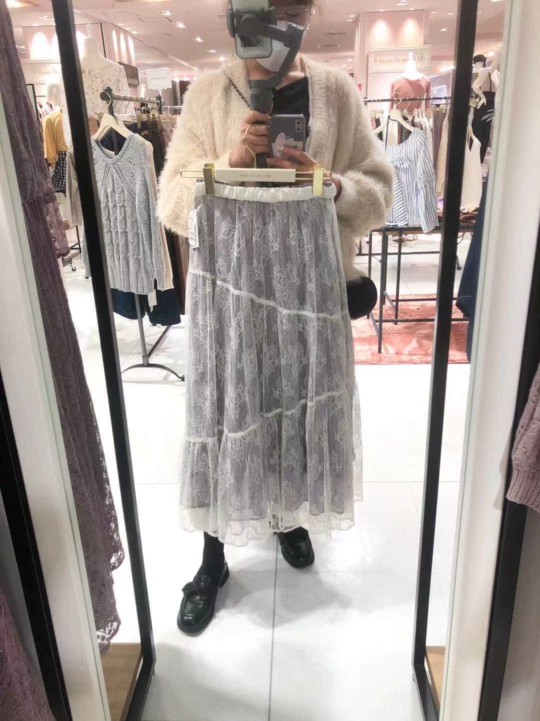 30 3折willselection 松緊腰帶蕾絲半身裙(集運三周)在類目 女裝/女士精品, 半身裙中 - 來自Buy2taobao.com提供專業的淘寶代購服務