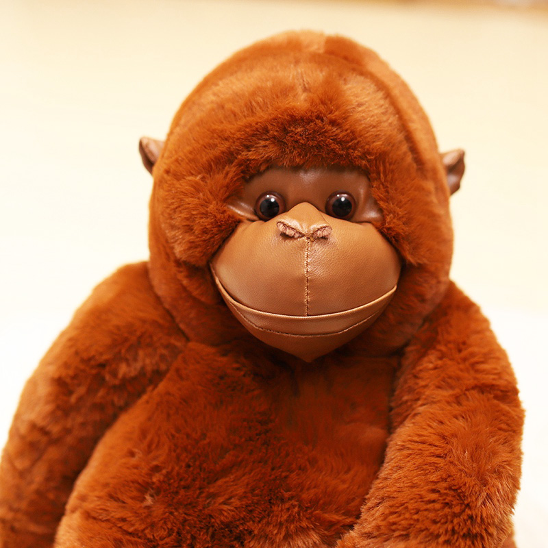 黑金刚大猩猩公仔长臂猿玩偶猴子布娃娃毛绒玩具儿童男生日礼物女