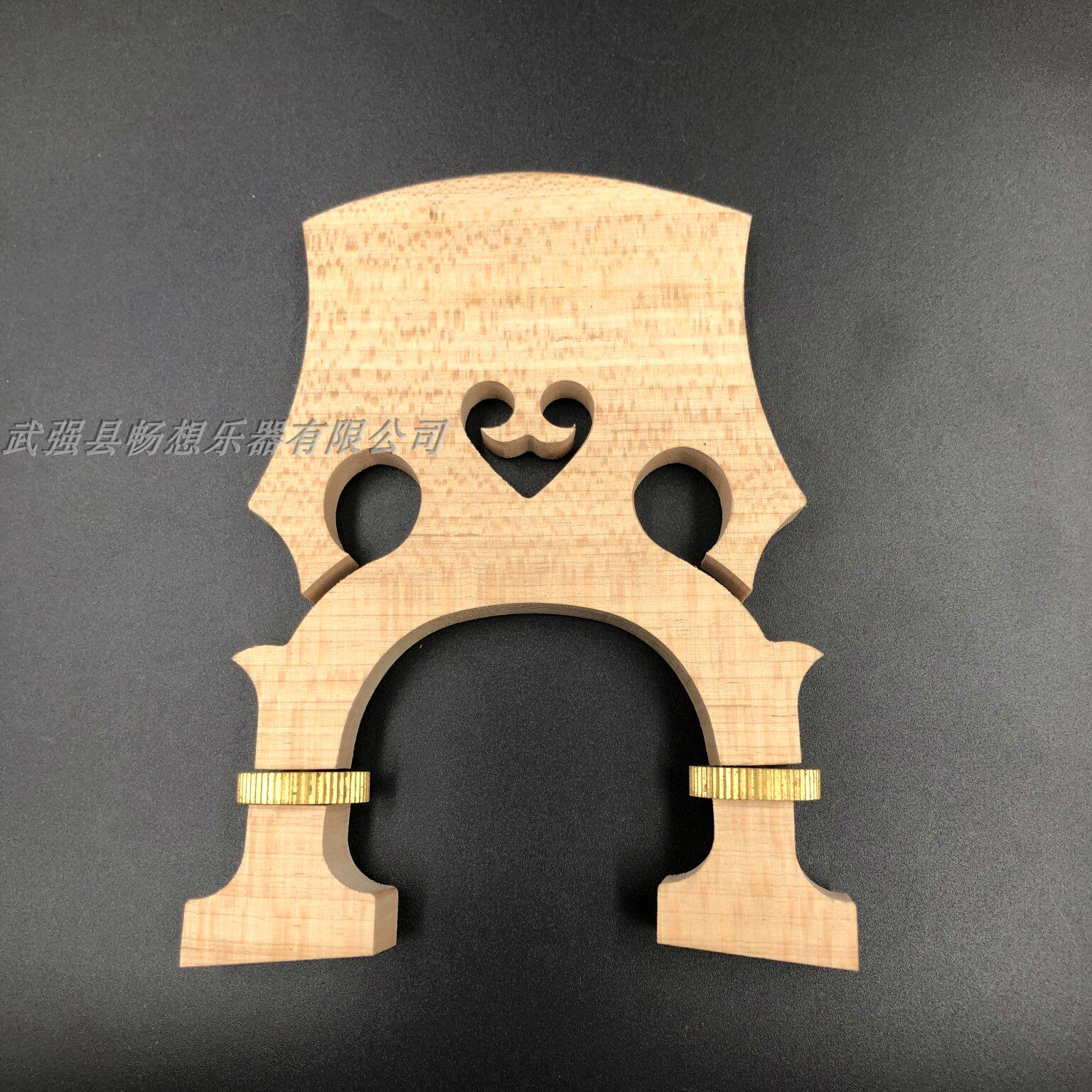 1个高质量的巴洛克样式大提琴琴码,琴桥,仅4/4和3/4