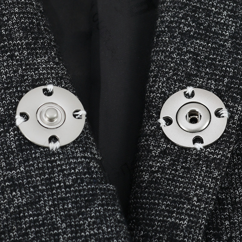 暗扣子母扣隐形金属高档纽扣毛呢大衣按扣羊绒摁扣毛衣女衣服扣子