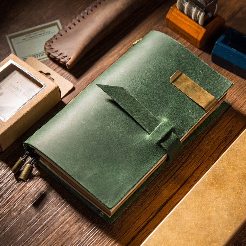 特价旅行日记本活页真皮质复古记事本笔记本手工牛皮本子新品p002_5折