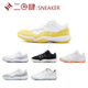 热销Air Jordan 11 AJ11 Low篮球鞋 白橙 传奇蓝 紫色AV2187-117