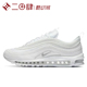 #耐克 Nike Air Max 97 跑步鞋 低帮 耐磨 白色 921826-101