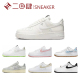 热销Nike Air Force1 Low AF1 板鞋 白绿 夜光 牛油果绿 CT3228