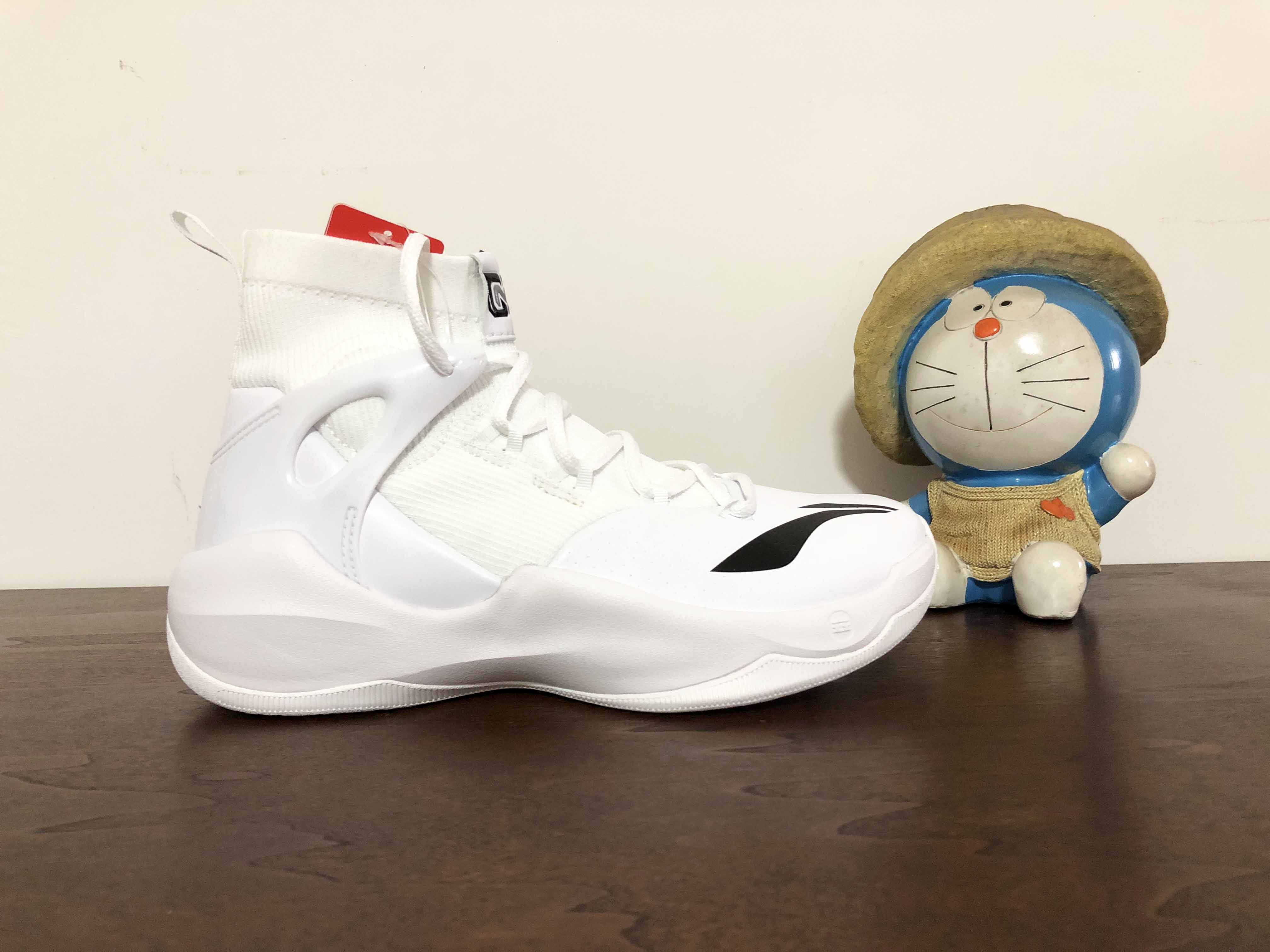 正品李宁音速6减震耐磨一体织cba篮球鞋aban021 027/aban053现货