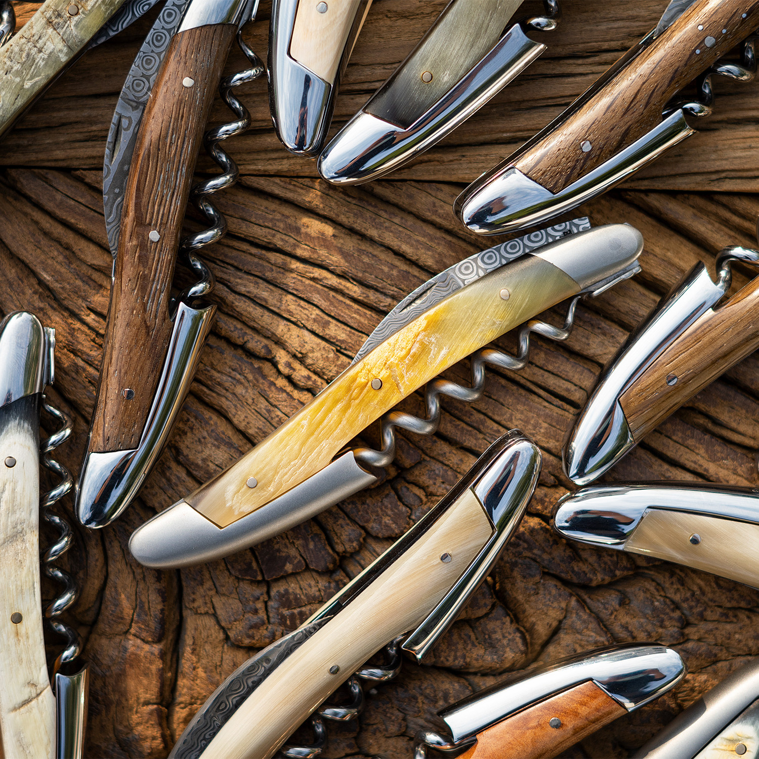 法国原产拉吉奥乐酒刀forge de laguiole海马刀红酒开瓶器侍酒刀