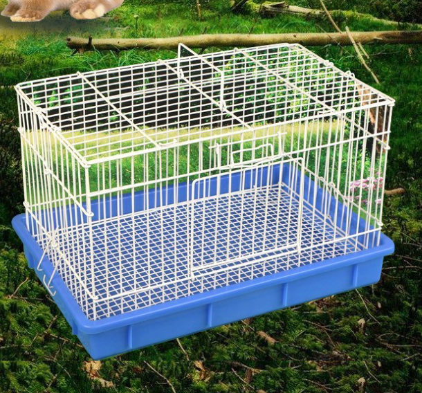 荷兰包邮兔子笼带底盘龙猫松鼠鼠笼饲养笼子笼子