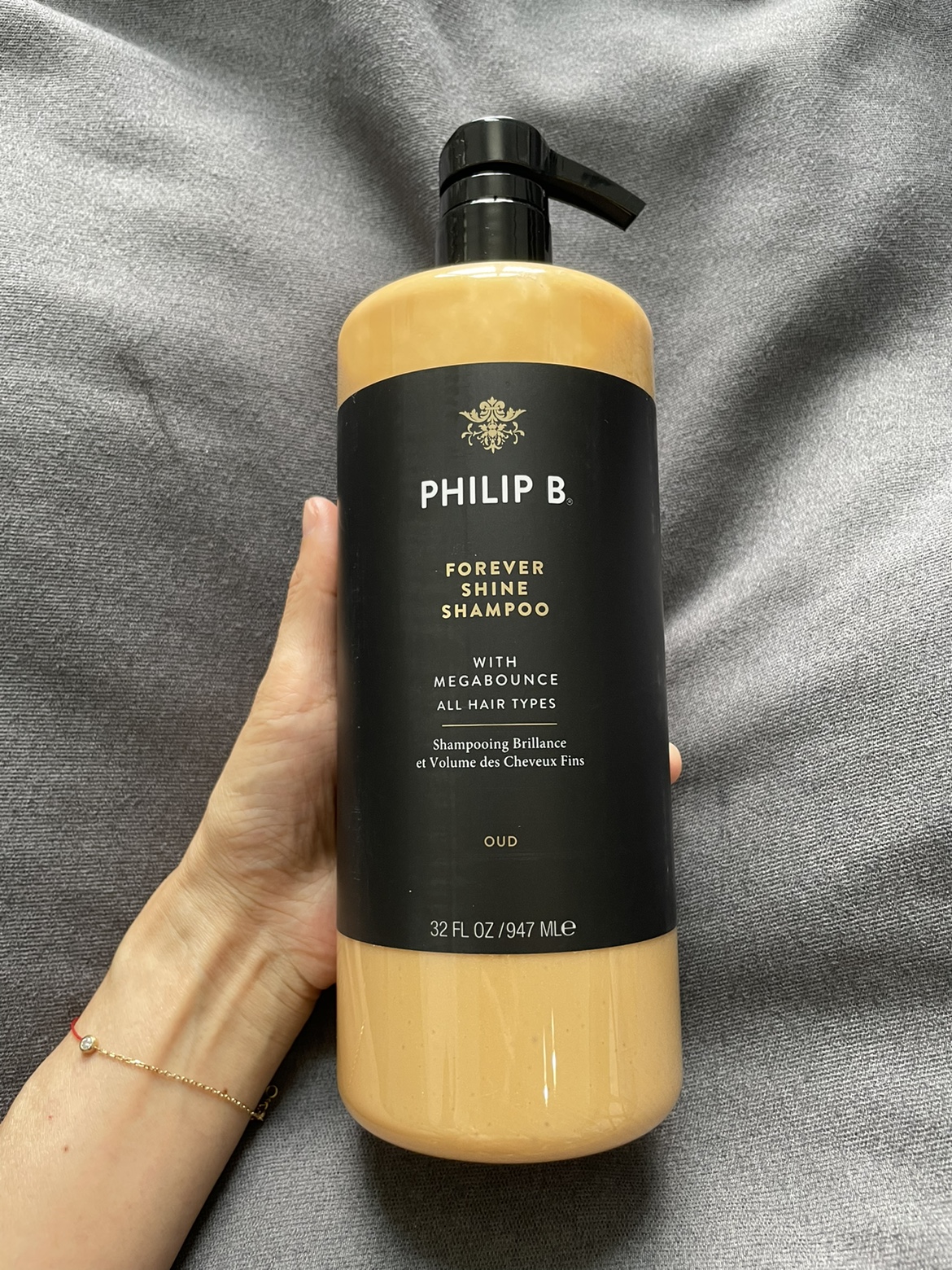 现货美国philip皇家乌木沉香洗发水947ml洗发水