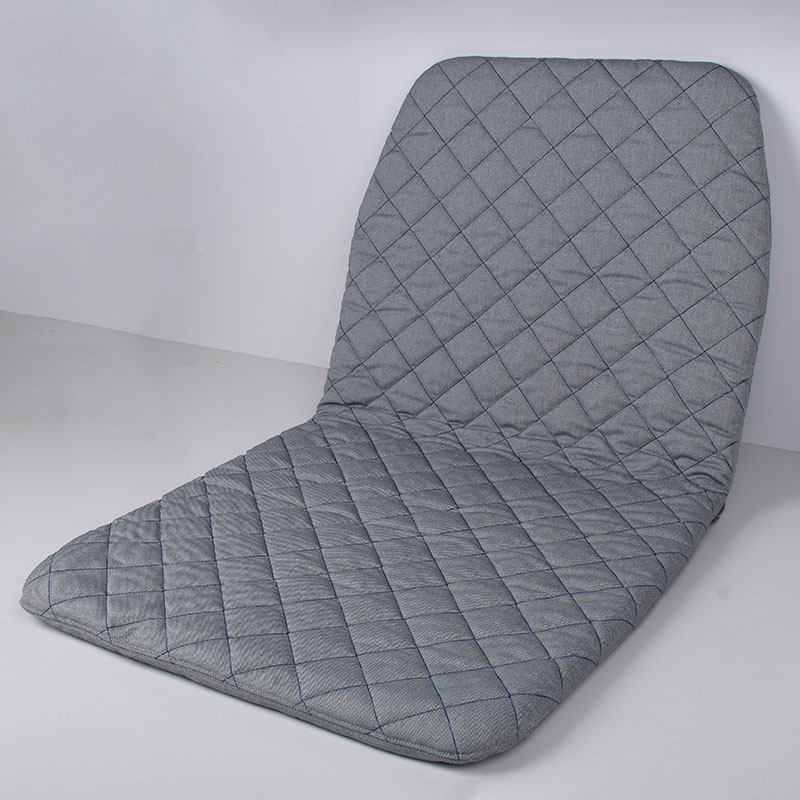 灰色可拆洗布艺椅子坐垫户外沙发垫联邦椅防滑垫子靠枕