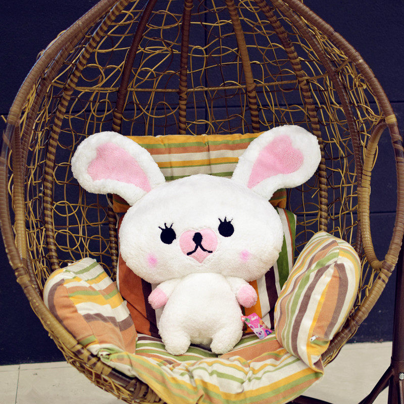 日本慕菲棉花小兔mofy垂耳兔公仔毛绒可爱娃娃抱枕大号儿童礼物