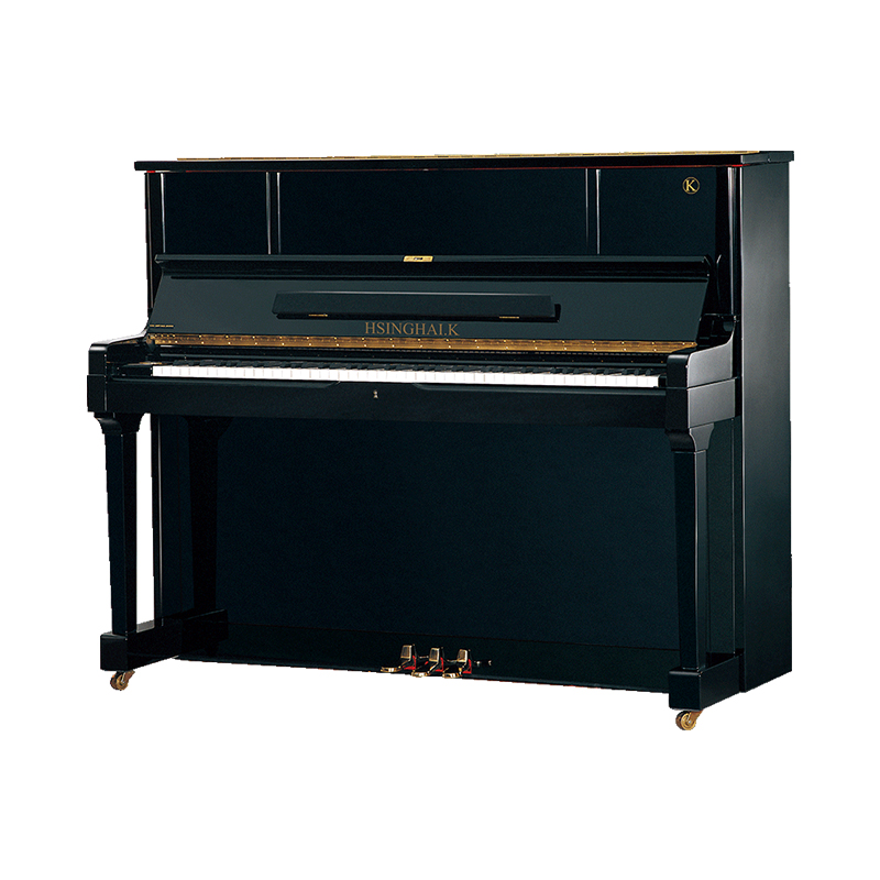 星海高端凯旋立式钢琴演奏琴德国进口配件 初学考级88键 K-121E黑