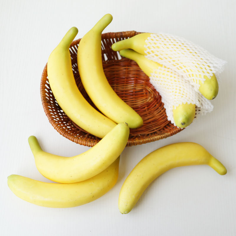 lmdec高仿真手感假水果 假香蕉装饰品 仿真果蔬菜模型橱窗摆设