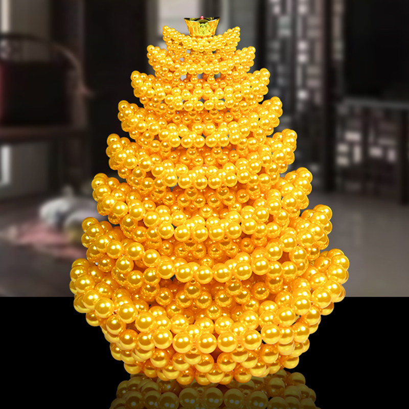 串珠手工diy材料包散珠子制作家居创意元宝招财摆件饰品配件礼品