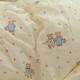 晚安小熊卡通儿童婴儿a类母婴级双层纱布夏季床单单件纯棉100全棉