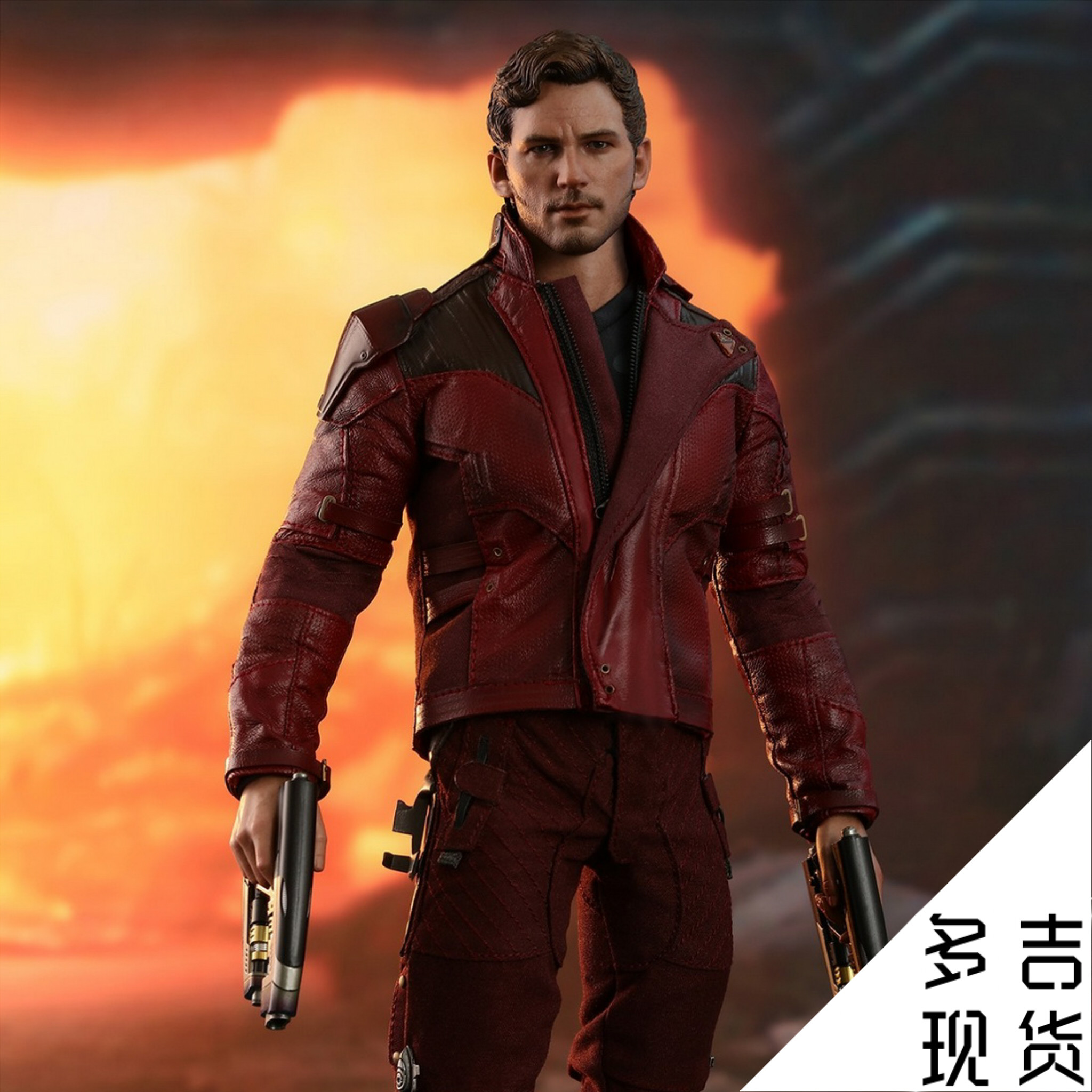 多吉现货 hottoys ht 1/6 复联3 star-lord 星爵 3.0 可动兵人偶