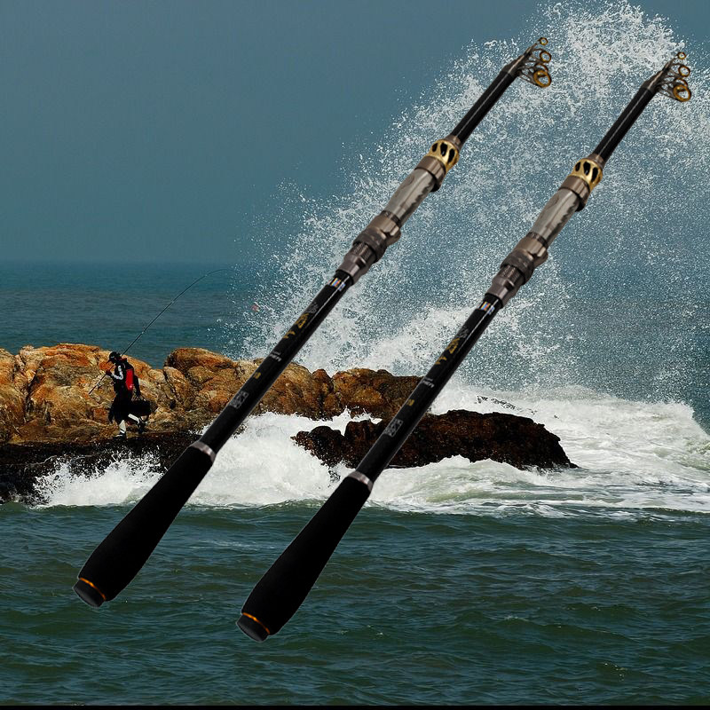 清仓新款轻细结实海竿抛竿不锈钢海杆矶钓竿两用钓鱼竿特价包邮