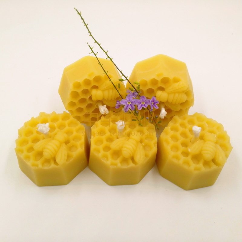 天然蜂蜡蜡烛蜂巢蜂窝纯手工华德福会所瑜伽魔法塔罗玄学儿童