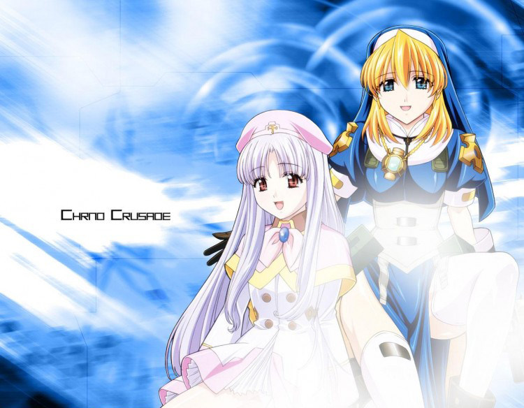 贴画卡通动漫 日本动画片圣枪修女圣母在上卡通人物贴图海报