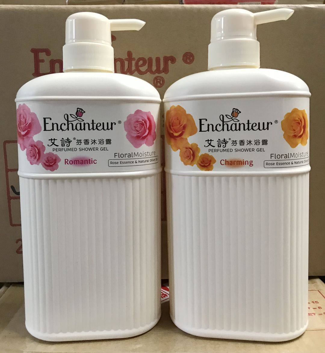 艾诗沐浴露正品 专柜 浪漫花香
