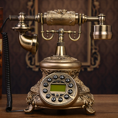 新款欧式仿古电话机复古电话时尚创意家用电话固话座机电话机包邮