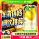 名仁苏打水整箱无糖0脂柠檬味苏打气泡水饮料330ml×24罐