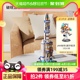 JAKI积木破晓五号中国火箭宇航员男孩拼装玩具生日六一儿童节礼物