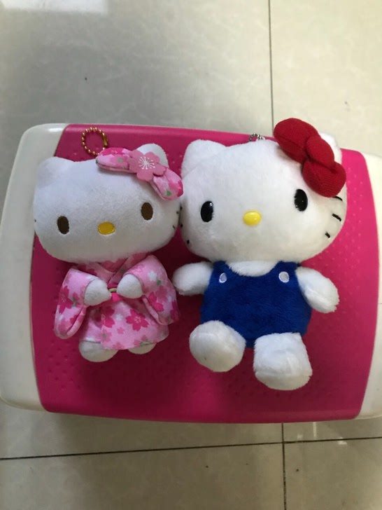 闲置正版日货hellokitty公仔娃娃