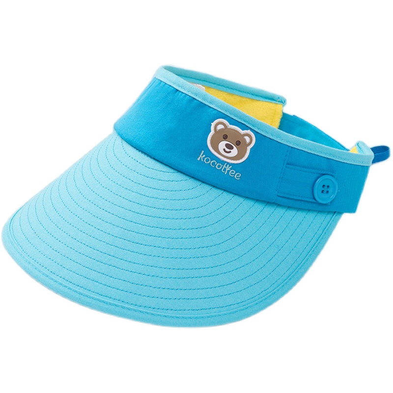kk树kocotree儿童帽男童女童太阳帽宝宝防晒遮阳帽防紫外线a帽子