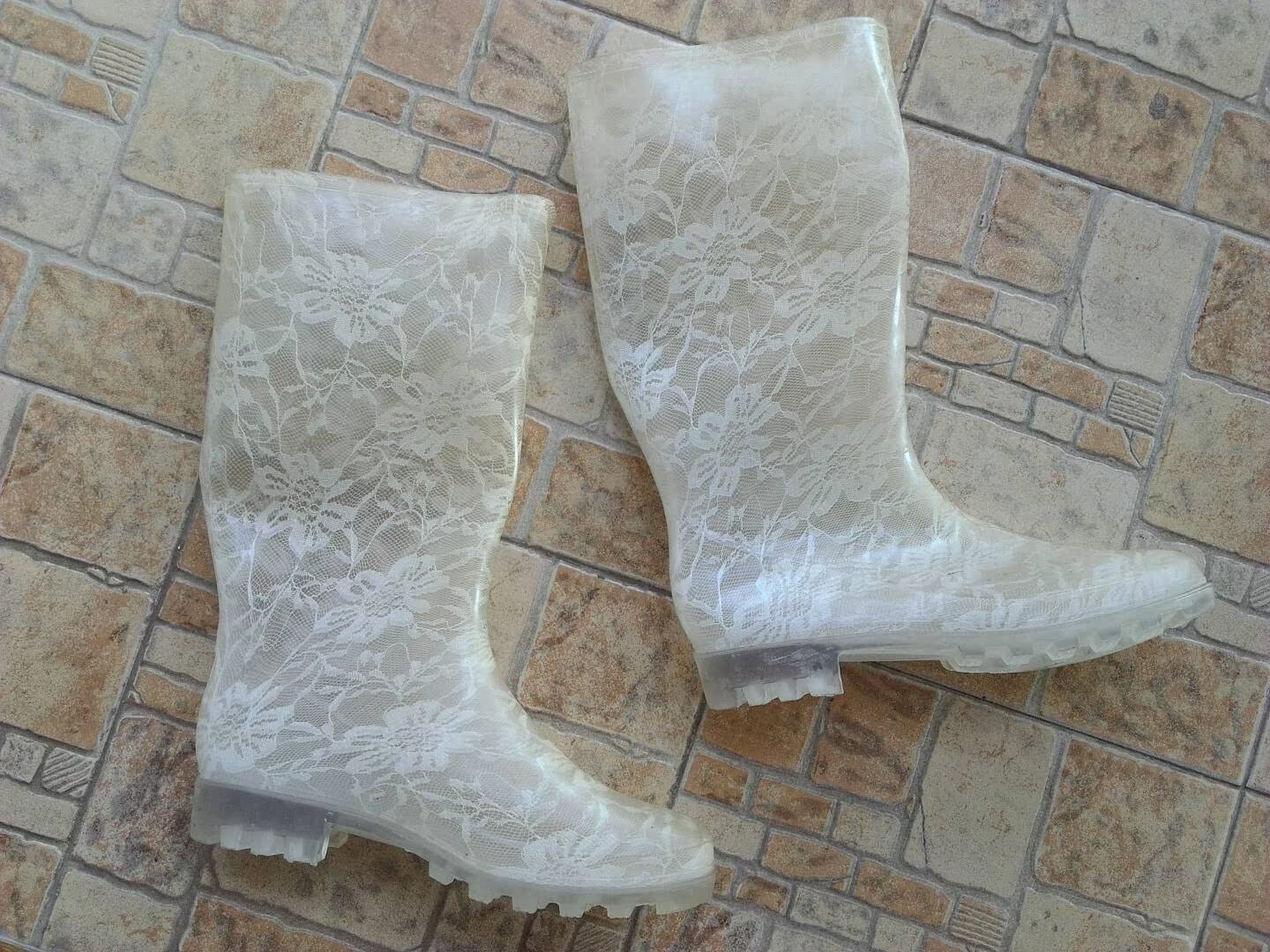 【透明雨鞋】_二手_转让_回收 – 闲鱼