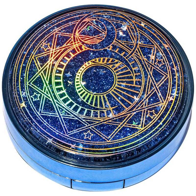 微博同款魔法阵隐形眼镜盒创意伴侣双联可爱少女收纳便携美瞳盒子