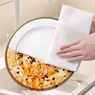 包邮懒人抹布悬挂抽取式家务清洁干湿两用一次性厨房用纸巾洗碗布