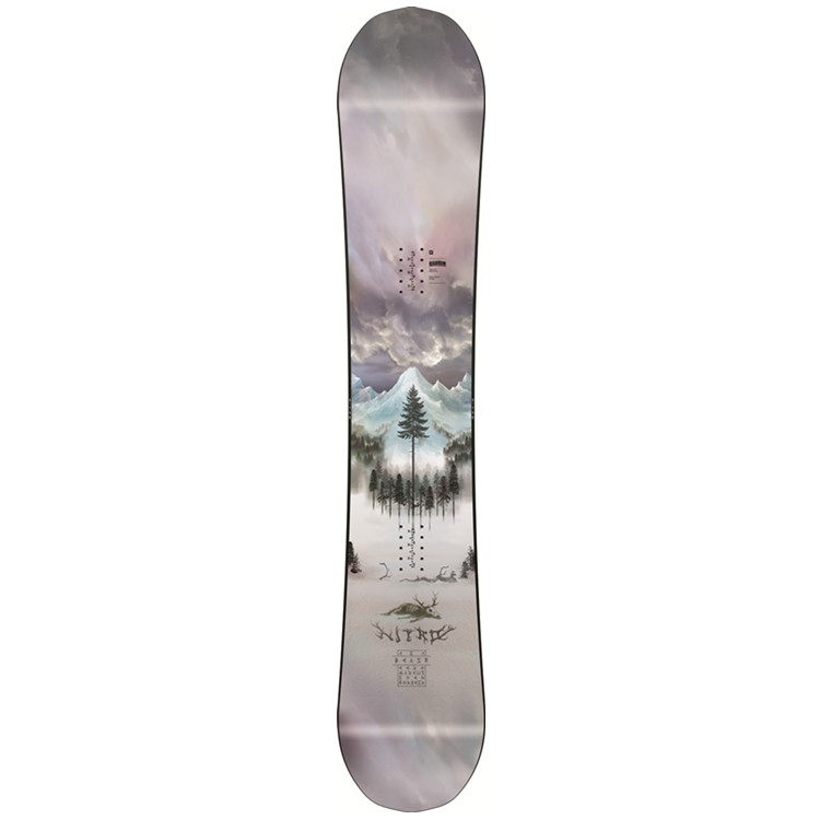1819美国nitrobeast单板滑雪板男款全能滑行公园