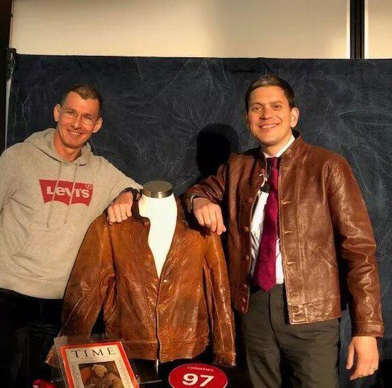 爱因斯坦menlo cossack皮夹克