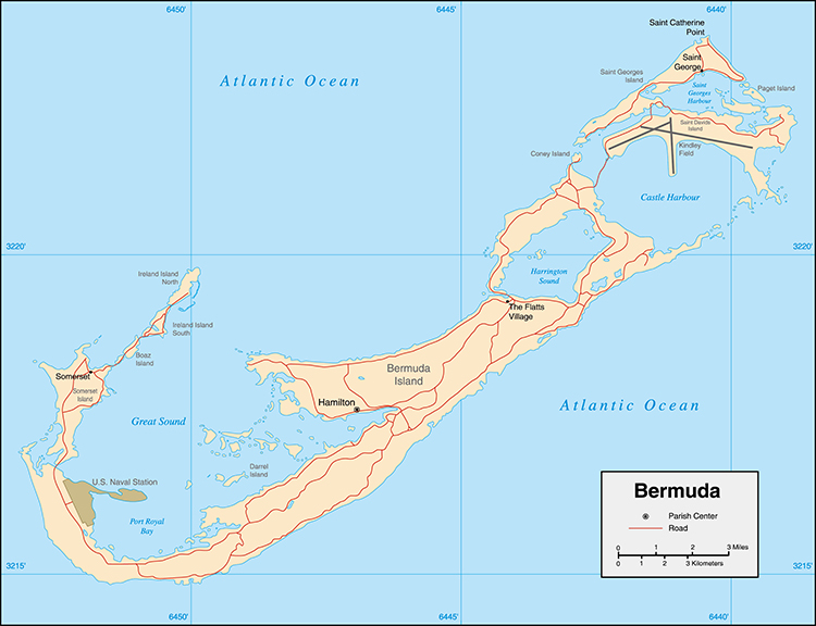 百慕大三角洲地图图片