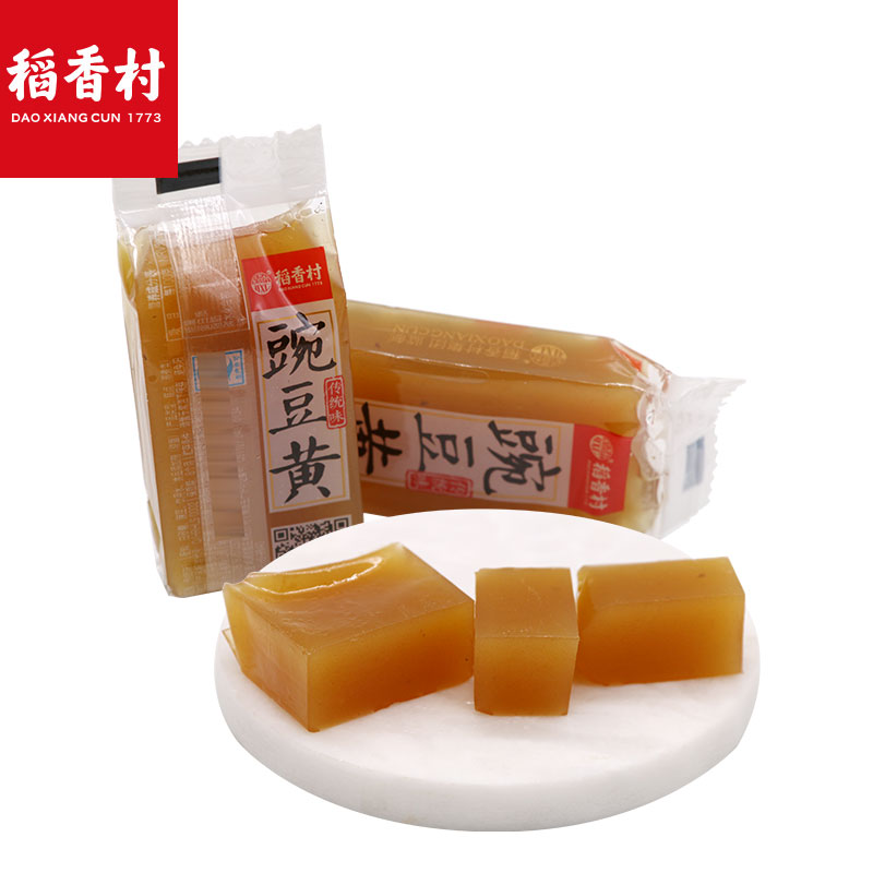 北京零食特产稻香村豌豆黄500g老