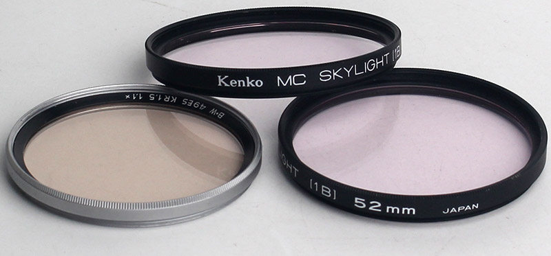 原装kenko肯高mc1b52mm天光skylightsluv滤镜滤镜