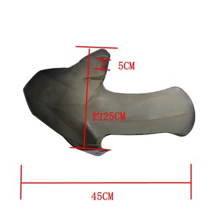 适用于电动车前轮挡泥板加长挡水型加厚格林豪泰配件大全通用