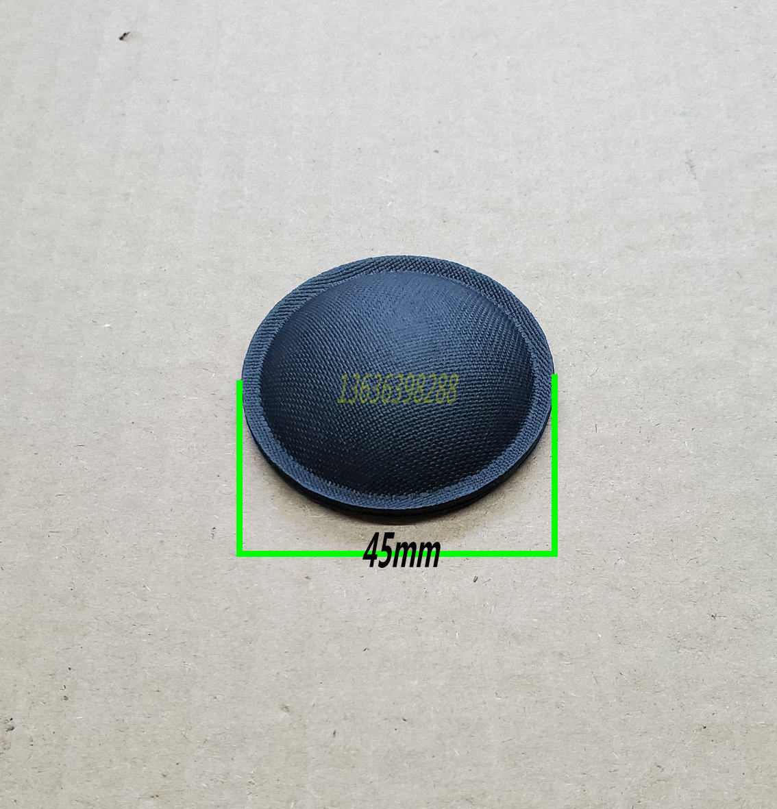 防尘喇叭45mm3寸4寸5寸中低低音扬声器纸帽喇叭