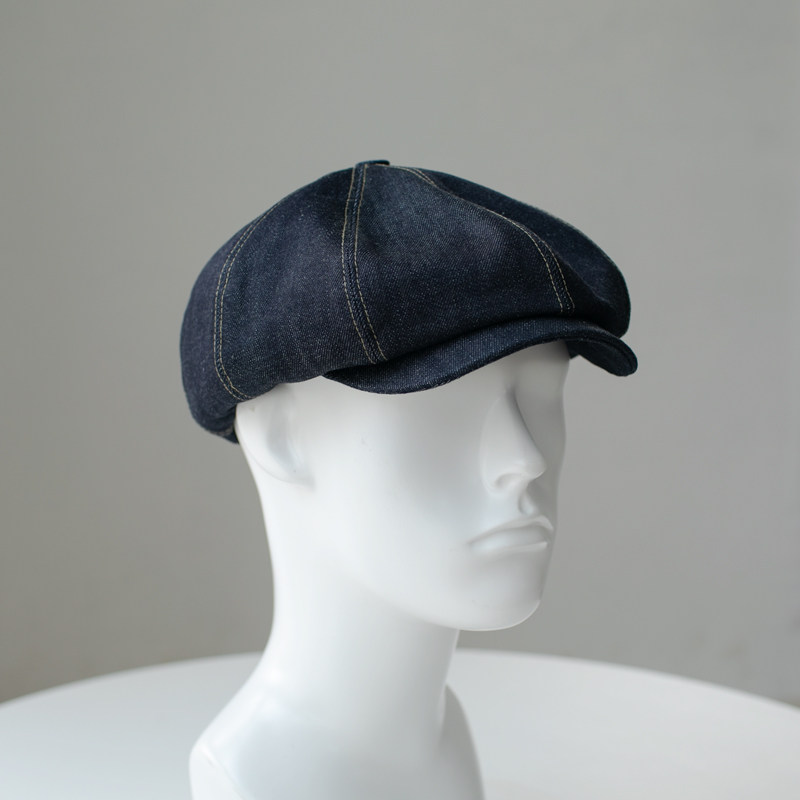 英伦风男版绅士boy风报童帽鸭舌帽有加大号大头福音秋冬男女通用