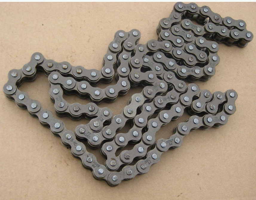 四分链条播种施肥电动马达链条08b电机链轮配套链子配428链轮