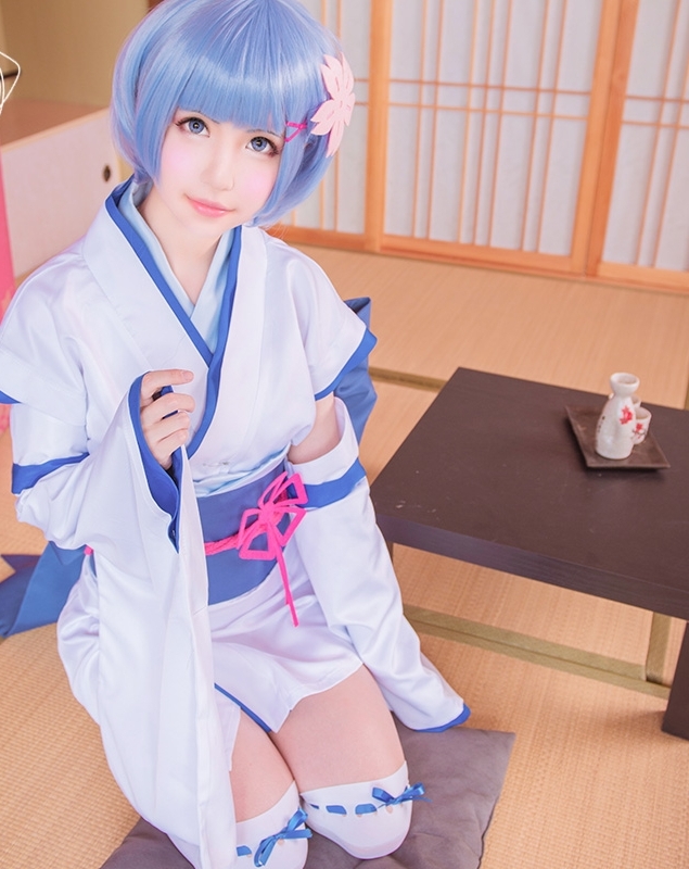 从零开始的异世界生活蕾姆cosplay幼年和服服装出租