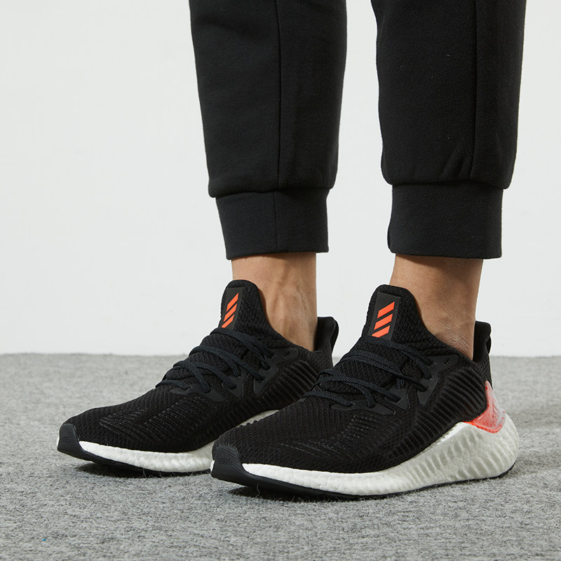 adidas阿迪达斯官网男鞋2021新款alphaboost运动鞋跑步鞋男eh3313
