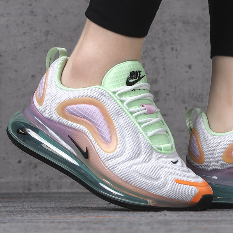 nike耐克运动鞋女2020官网新款air max 720气垫跑步鞋cj0632-100