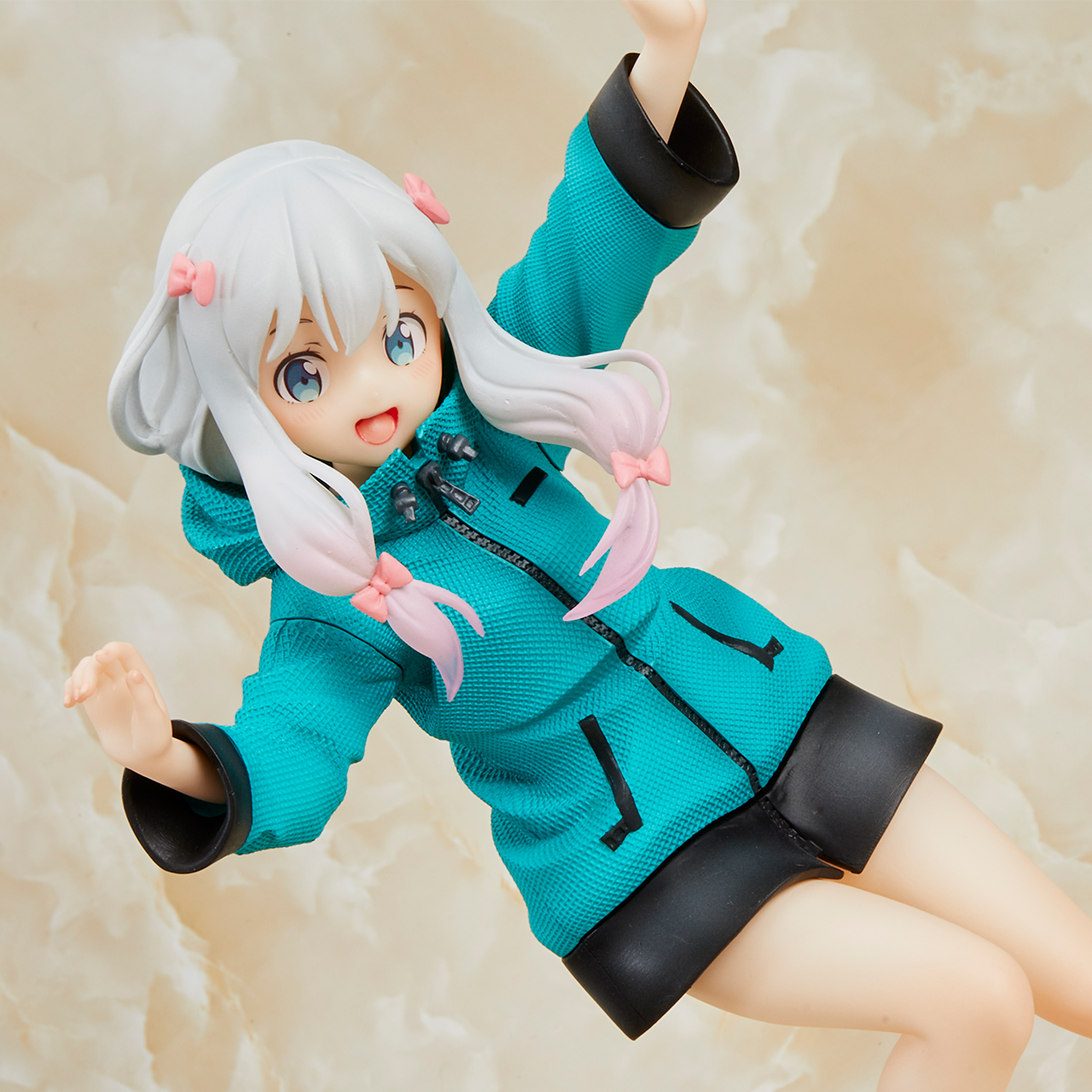 现货 taito 埃罗芒阿老师 coreful 手办 和泉纱雾 连帽外套 手办