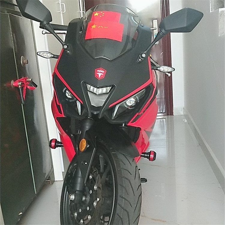 适用台荣400 TR400 创台GP1 250R 改装发动机车身防摔棒胶 保护球