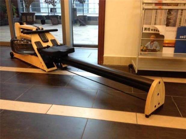 waterrower纸牌屋水阻划船器 划水机 划艇器a1家用高端划船器