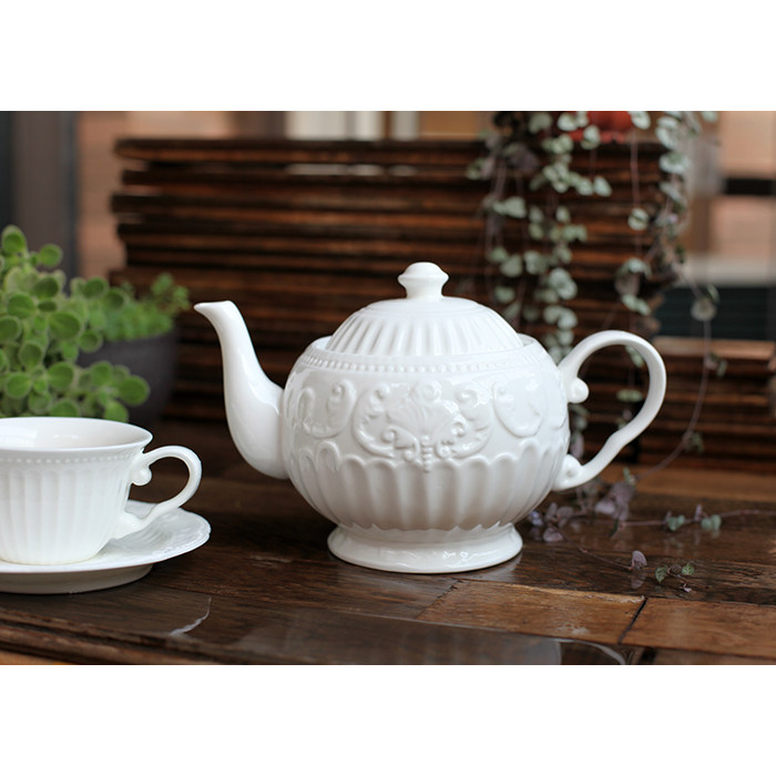 花茶壶陶瓷 欧式 宫廷