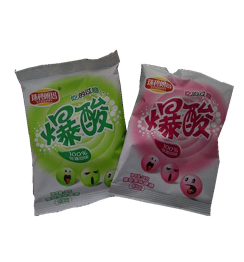 珠穆朗玛爆酸果味糖18g草莓香橙味80后童年搞怪爆酸糖怀旧包邮