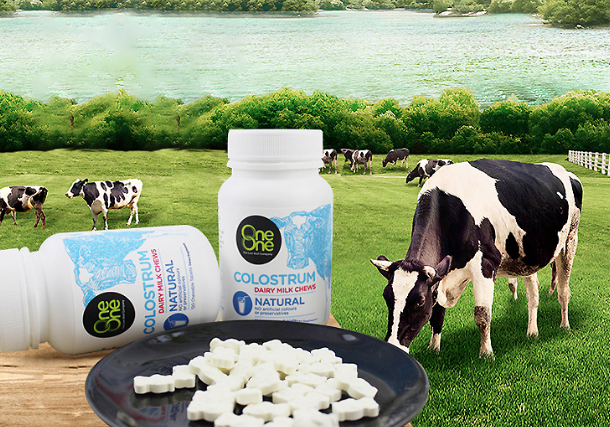 oneone奥尼dha成长因子高钙配方儿童营养补钙奶片100片瓶